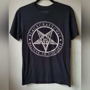 Blackcraft Cult pentagram "Believe in yourself" tshirt